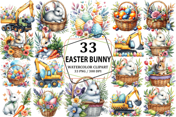 Download Watercolor Bunny PNG, Easter Clipart PNG - Png Collection