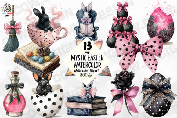 Download Mystic Easter Watercolor PNG - Png Collection