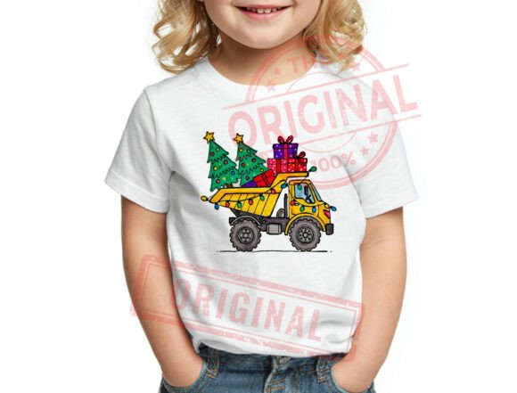 Download Construction Christmas PNG, Dump Truck - Png Collection