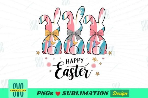 Download Happy Easter PNG, Watercolor Bunny PNG - Png Collection