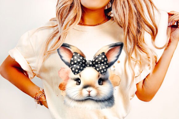 Download Easter Watercolor Bunny PNG Sublimation - Png Collection