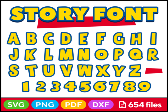Download Story Alphabet Svg Png Pdf Dxf - Png Collection
