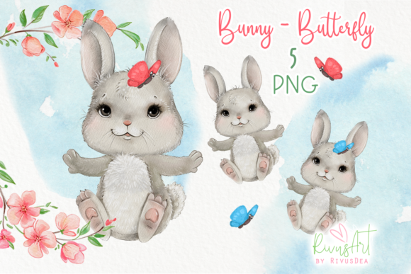 Download Watercolor Bunny PNG Easter Clipart - Png Collection