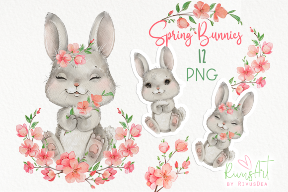 Download Watercolor Bunny PNG Easter Clipart - Png Collection