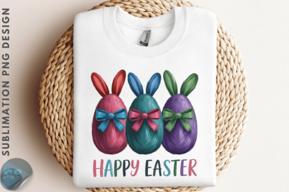 Download Brushstroke Happy Easter Bunny PNG Desig - Png Collection