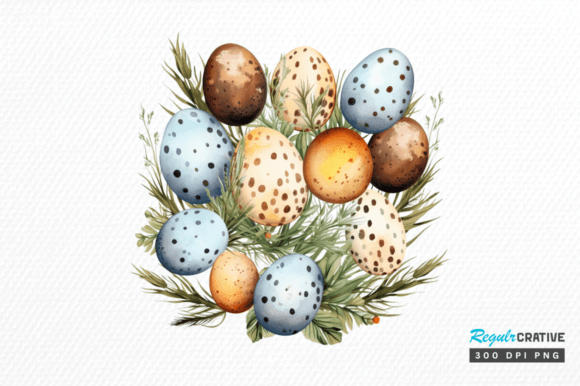 Download Watercolor Eggs Easter Day Clipart Png - Png Collection