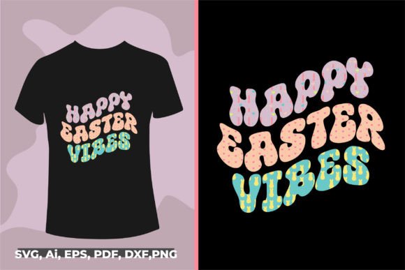 Download Happy Easter Typography T-shirt Design - Easter typography Collection