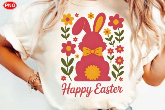 Download Happy Easter Bunny PNG, Boho Easter Png - Png Collection