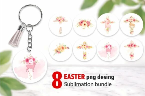 Download 8 Easter PNG Sublimation Bundle – Floral - Png Collection