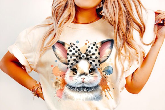 Download Easter Watercolor Bunny PNG Sublimation - Png Collection