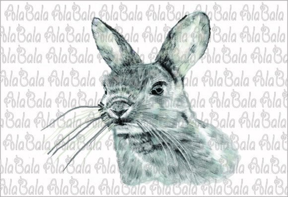 Download Watercolor Bunny PNG, Sublimation - Png Collection