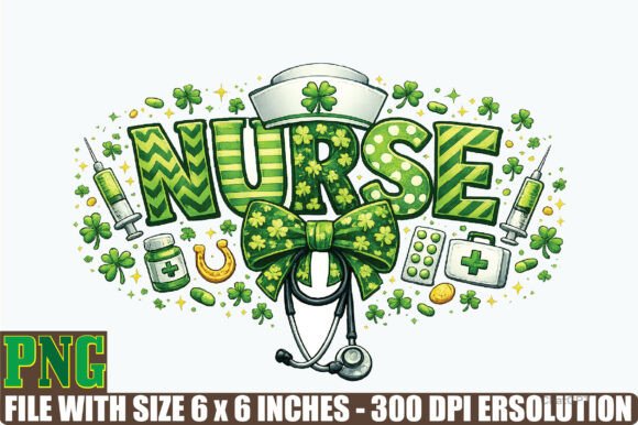 Download St. Patrick's Day Nurse Theme PNG - Png Collection