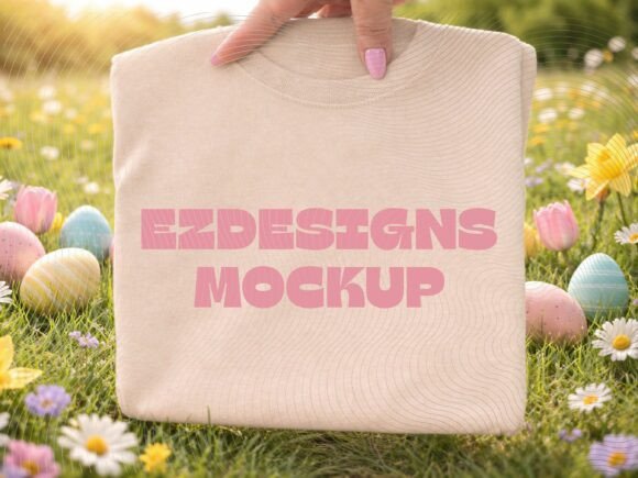 Download Easter Shirt Mockup PNG 4:3 - Png Collection