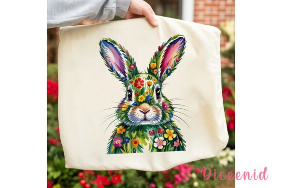 Download Floral Watercolor Bunny PNG Clipart - Png Collection
